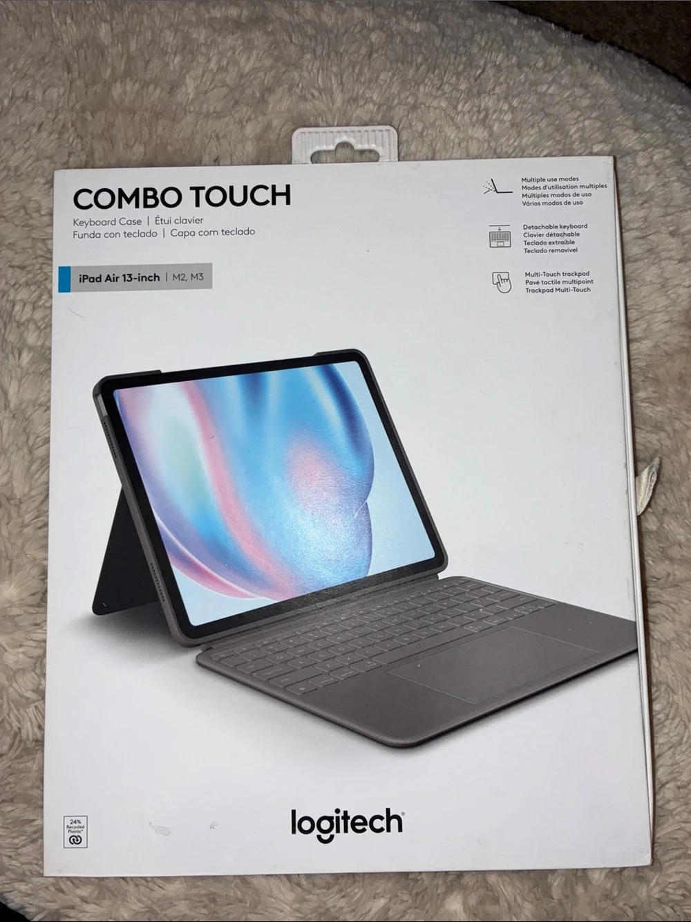 Logitech Combo Touch for iPad Air 13 inch (M2, M3 & M4) (2024, 2025 & 2026)